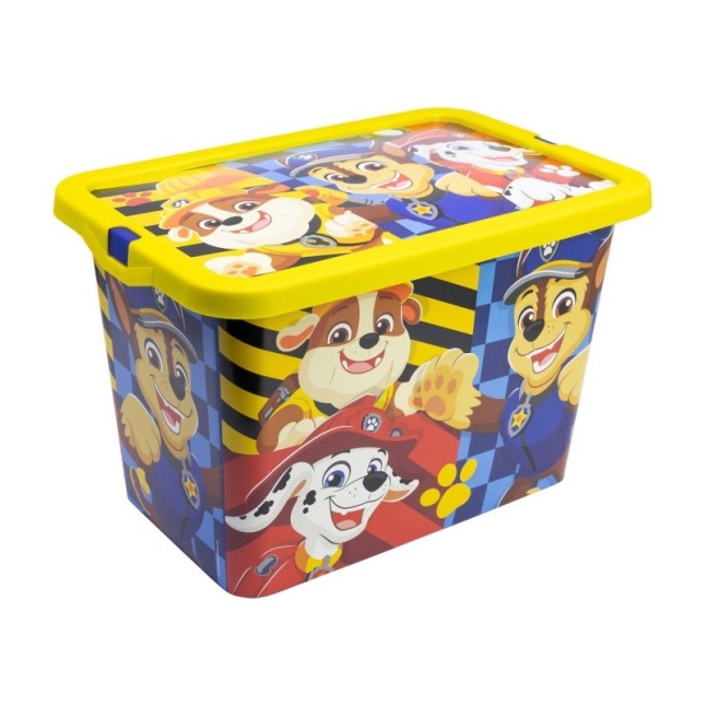 STORAGE CLICK BOX 7 L PAW PATROL BOY RESCUE PUPS