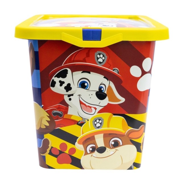 STORAGE CLICK BOX 7 L PAW PATROL BOY RESCUE PUPS