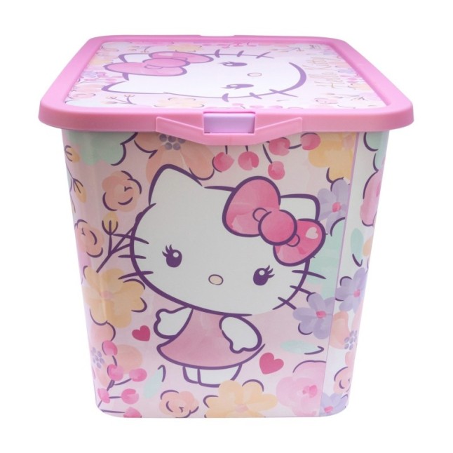 STORAGE CLICK BOX 23 L HELLO KITTY