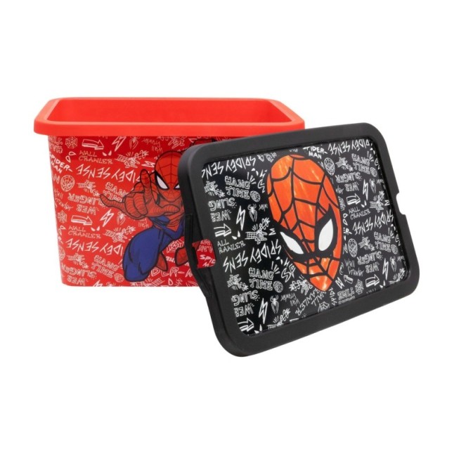 STORAGE CLICK BOX 7 L SPIDERMAN URBAN WEB
