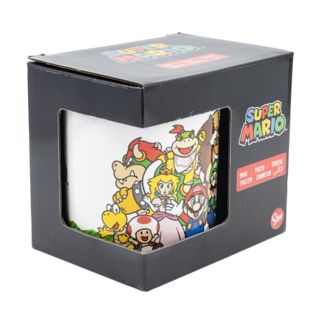 CERAMIC MUG 11 OZ IN GIFT BOX SUPER MARIO GROUP DNLS