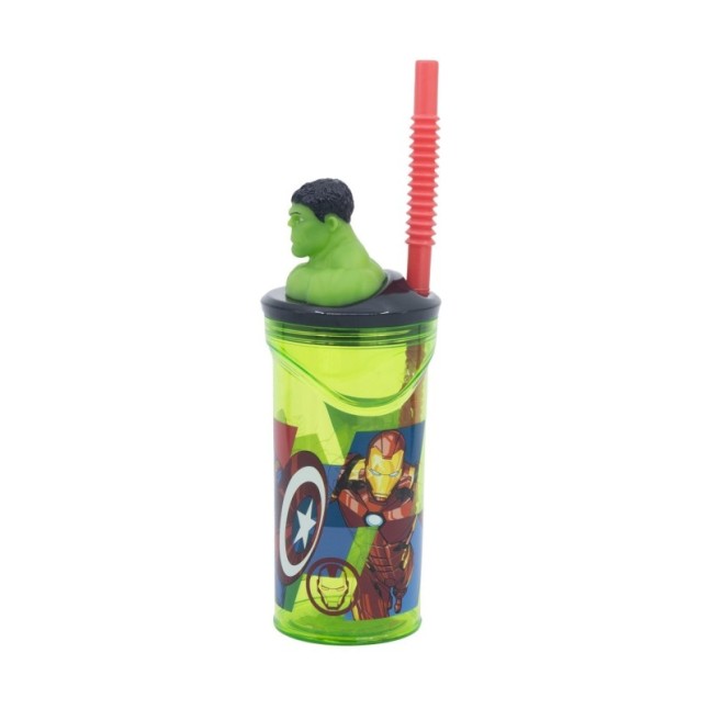 3D FIGURINE TUMBLER 360 ML AVENGERS SEVEN WONDERS HULK
