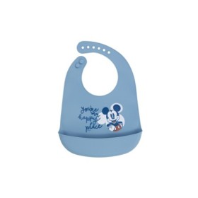 TODDLER SILICONE BIB MICKEY MOUSE FULL OF SMILES