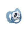BABY 2 PCS SET SYMMETRICAL PACIFIER SILICONE +6 M WITH COVER MICKEY MOUSE FULL OF SMILES