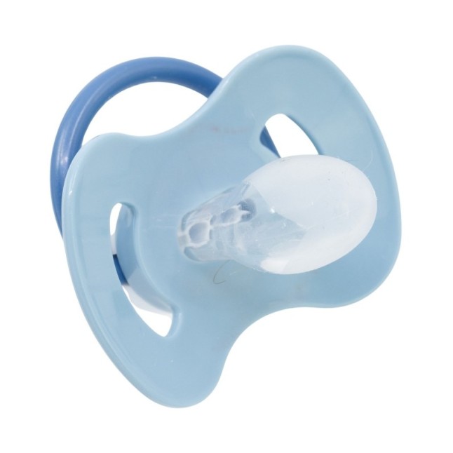 BABY 2 PCS SET SYMMETRICAL PACIFIER SILICONE +6 M WITH COVER MICKEY MOUSE FULL OF SMILES