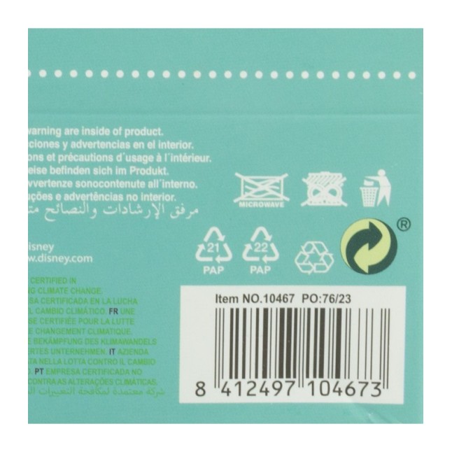 BABY 2 PCS SET ORTHODONTIC PACIFIER SILICONE +6 M WITH COVER MICKEY MOUSE FULL OF SMILES