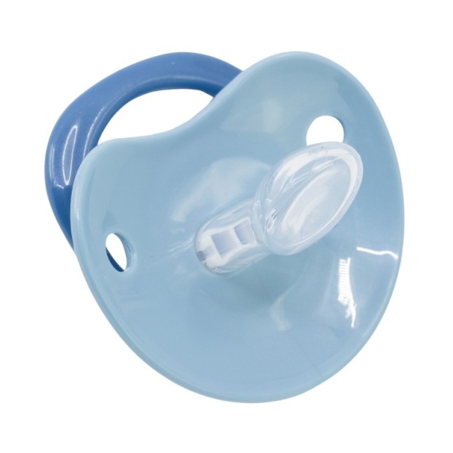 BABY 2 PCS SET ORTHODONTIC PACIFIER SILICONE 0-6 M WITH COVER MICKEY MOUSE FULL OF SMILES