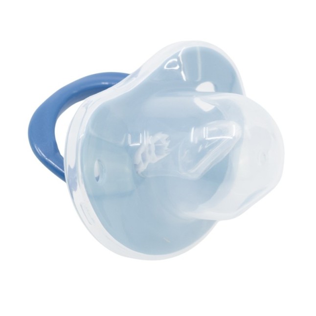 BABY 2 PCS SET ORTHODONTIC PACIFIER SILICONE 0-6 M WITH COVER MICKEY MOUSE FULL OF SMILES