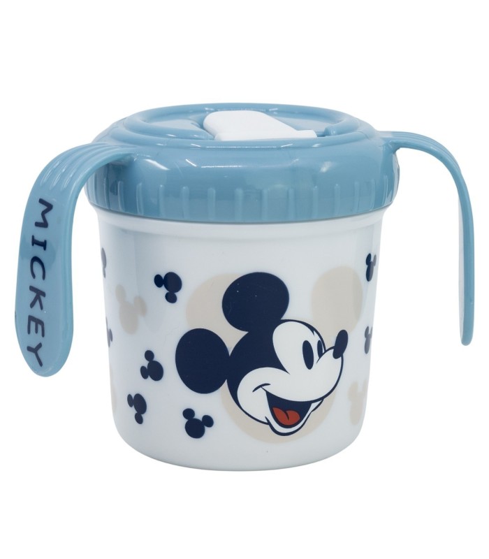 TODDLER TRAINING MUG 250 ML MICKEY MOUSE FULL OF SMILES