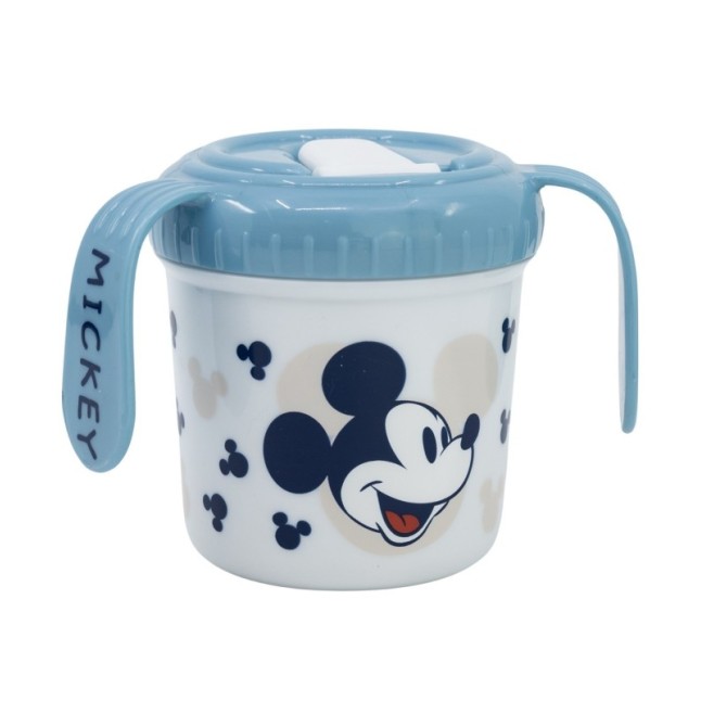 TODDLER TRAINING MUG 250 ML MICKEY MOUSE FULL OF SMILES
