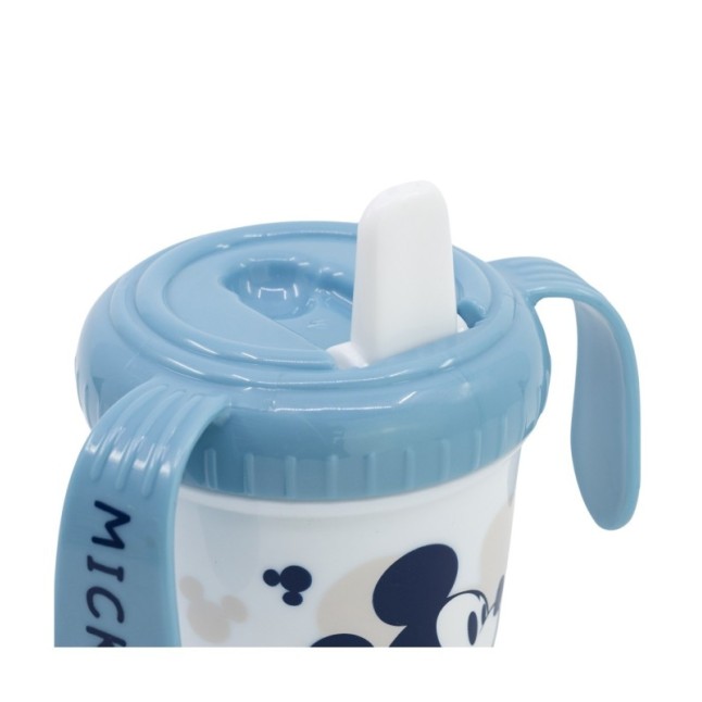 TODDLER TRAINING MUG 250 ML MICKEY MOUSE FULL OF SMILES