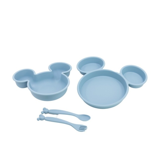 TODDLER 4 PCS CHARACTER SHAPED PP SET IN GIFT BOX MICKEY MOUSE