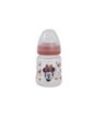 BABY 5 OZ WIDENECK BOTTLE SILICONE TEAT 3 POSITIONS MINNIE MOUSE HEART FULL