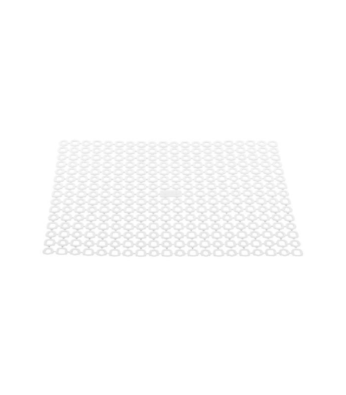 WHITE ADAPTABLE DISH MAT (40 CM X 30CM)