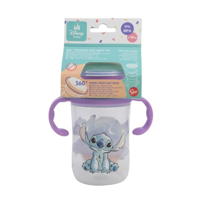 TODDLER 360 TRAINING TUMBLER 395 ML STITCH CUDDLE ME