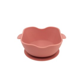 TODDLER SQUARE SILICONE BOWL SUCTION SYSTEM MINNIE MOUSE
