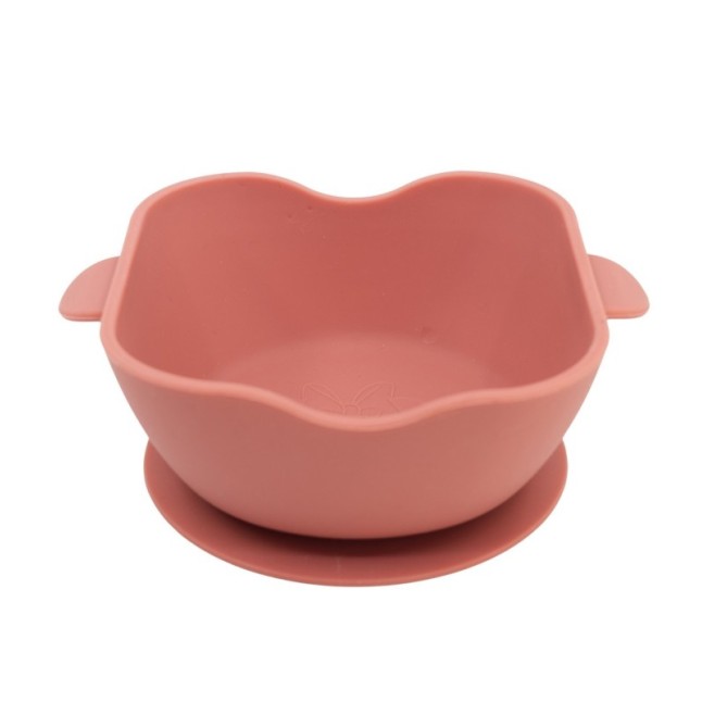 TODDLER SQUARE SILICONE BOWL SUCTION SYSTEM MINNIE MOUSE