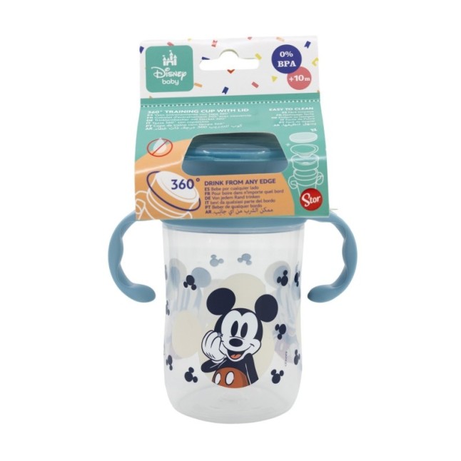 TODDLER 360 TRAINING TUMBLER 13 OZ MICKEY MOUSE FULL OF SMILES