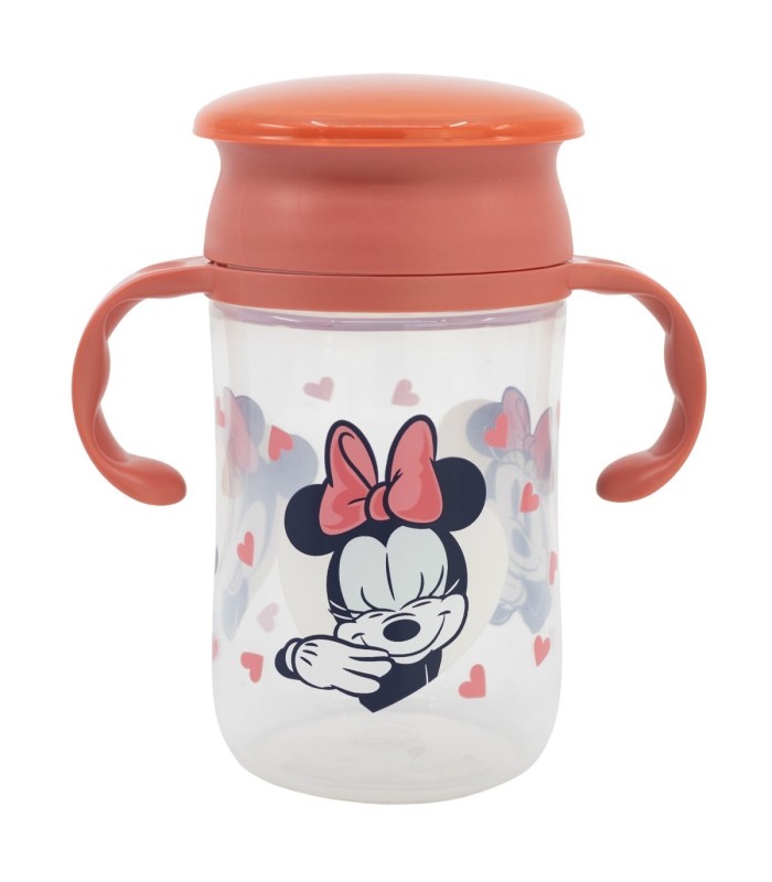 TODDLER 360 TRAINING TUMBLER 13 OZ MINNIE MOUSE HEART FULL