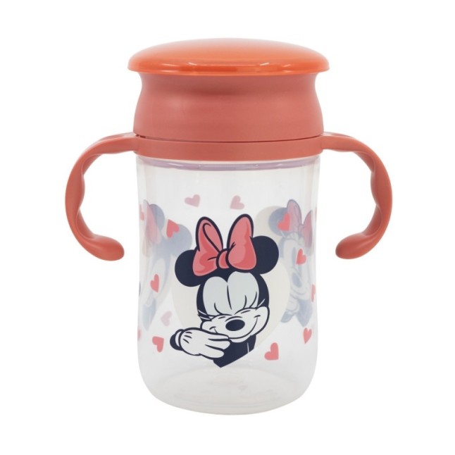 TODDLER 360 TRAINING TUMBLER 13 OZ MINNIE MOUSE HEART FULL
