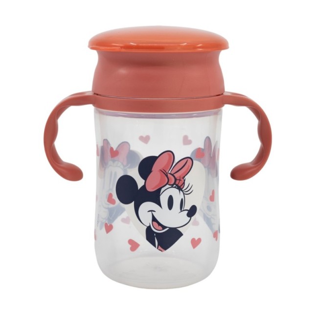 TODDLER 360 TRAINING TUMBLER 13 OZ MINNIE MOUSE HEART FULL