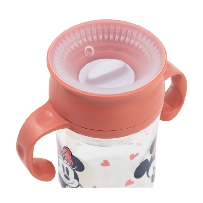 TODDLER 360 TRAINING TUMBLER 13 OZ MINNIE MOUSE HEART FULL