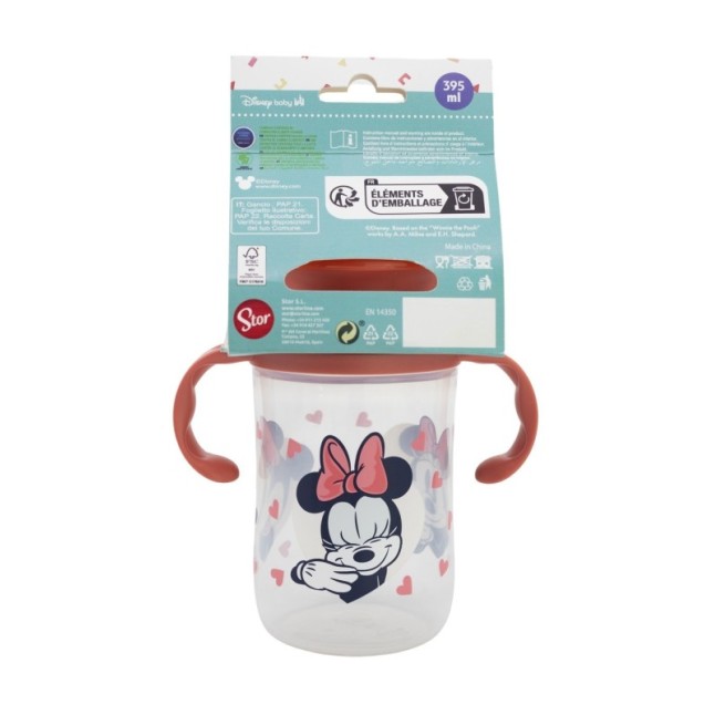 TODDLER 360 TRAINING TUMBLER 13 OZ MINNIE MOUSE HEART FULL