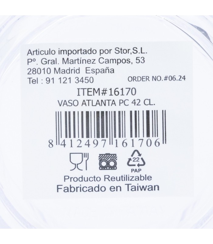 ATLANTA TUMBLER PC 42 CL.