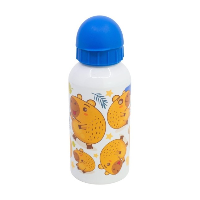 ALUMINIUM BOTTLE 400 ML SUBLIMATION CAPIBARA