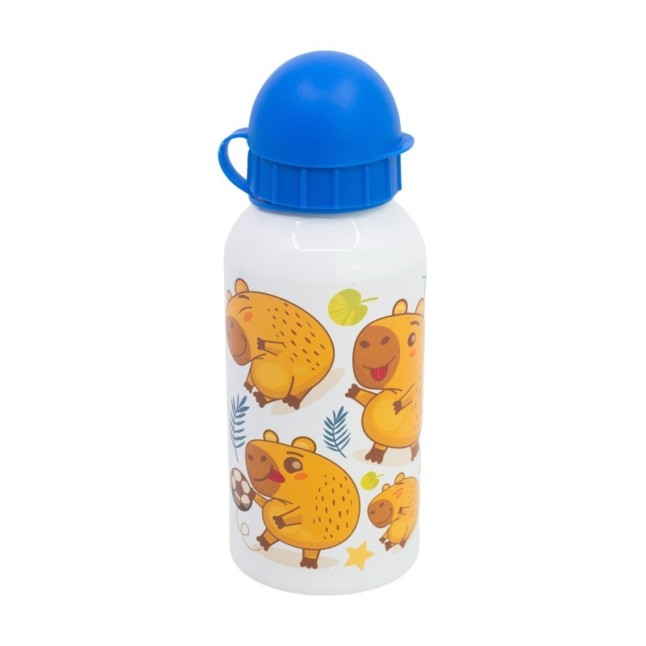 ALUMINIUM BOTTLE 400 ML SUBLIMATION CAPIBARA