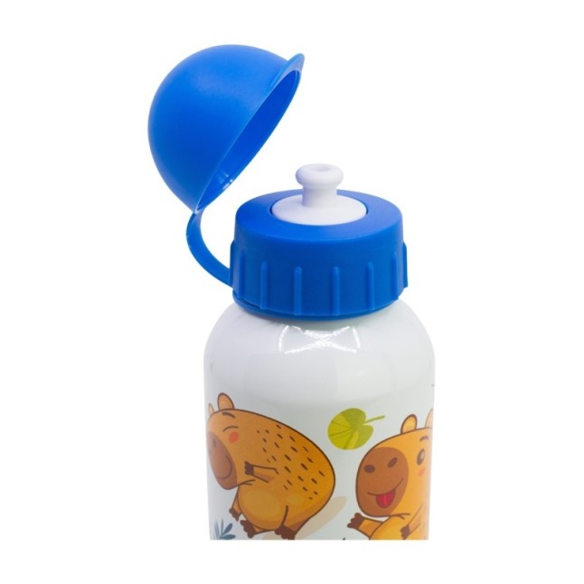 ALUMINIUM BOTTLE 400 ML SUBLIMATION CAPIBARA