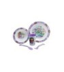 5 PCS  MCIRO SET (PLATE, BOWL, TUMBLER, CUTLERY) GABBY\'S DOLLHOUSE BAB