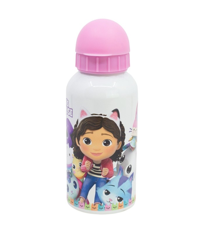 ALUMINIUM SB BOTTLE 400 ML GABBY DOLLHOUSE PARTY AGAIN