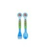 2 PCS PP CUTLERY (SPOON AND FORK) SET IN POLYBAG SUPER MARIO