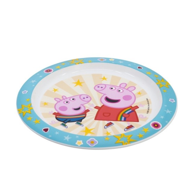 MICRO PLATE PEPPA PIG KINDNESS COUNTS