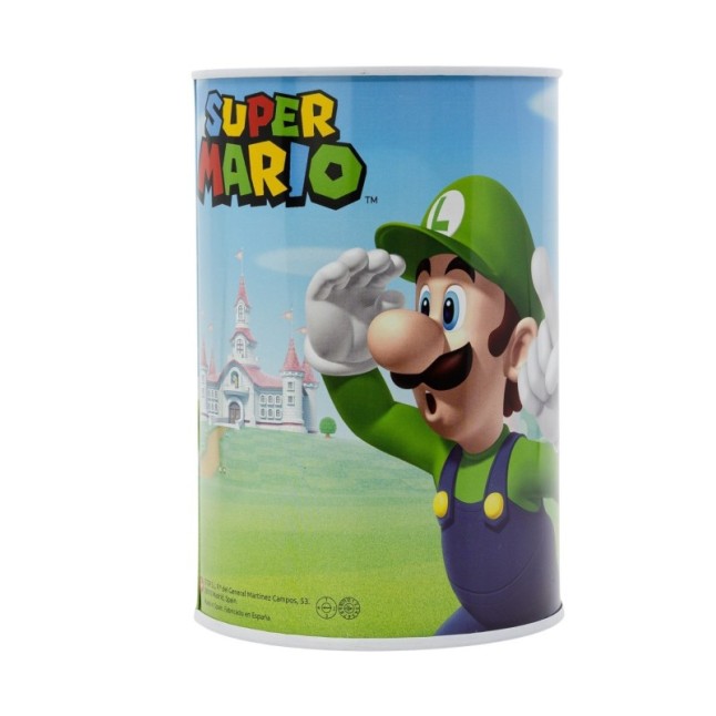 METALLIC MONEY BANK SUPERMARIO