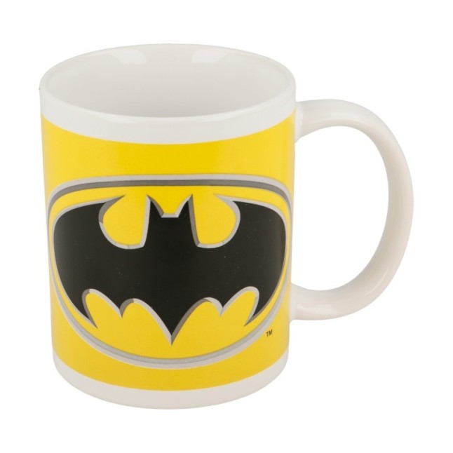 CERAMIC SB MUG 11 OZ IN BOX BATMAN LOGO