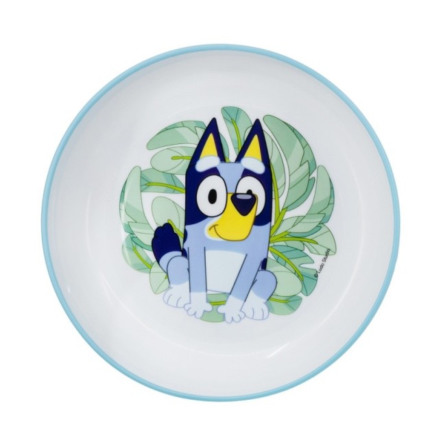 NON SLIP BICOLOR PREMIUM BOWL BLUEY