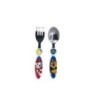 2 PCS ELLIPTICAL METALLIC CUTLERY SET PAW PATROL PUP POWER
