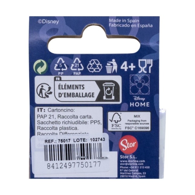 2 PCS PP CUTLERY (SPOON AND FORK) SET IN POLYBAG STITCH PALMS