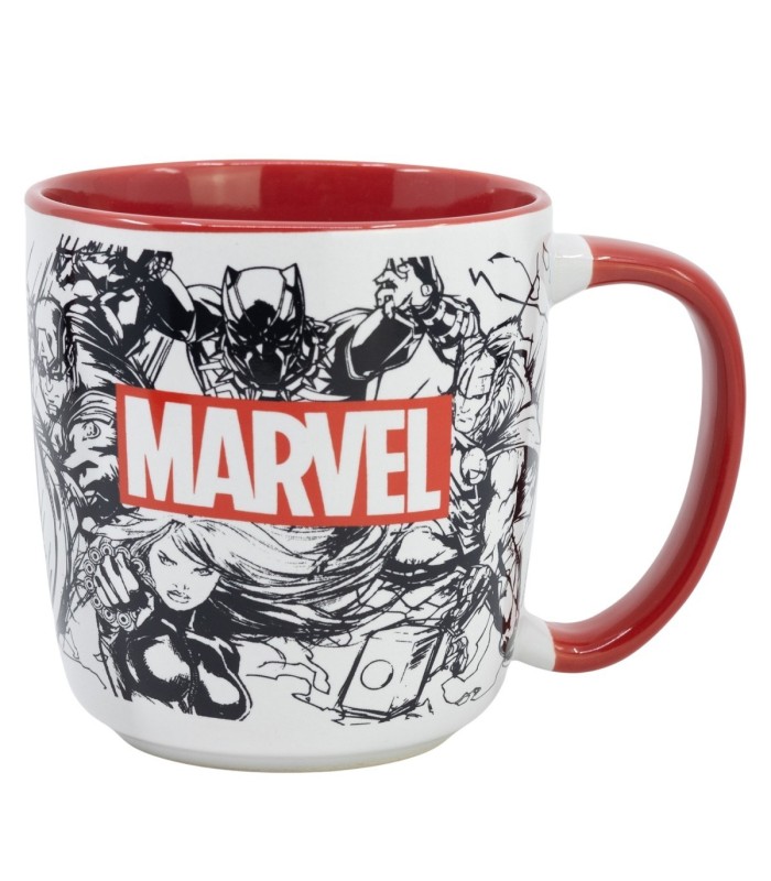 CERAMIC ELITE MUG 13 OZ IN GIFT BOX MARVEL PATTERN
