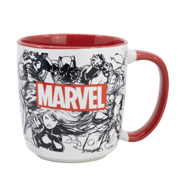 CERAMIC ELITE MUG 13 OZ IN GIFT BOX MARVEL PATTERN