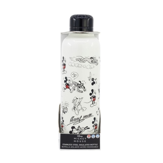 INSULATED STAINLESS STEEL BOTTLE 515 ML MICKEY MOUSE VINTAGE