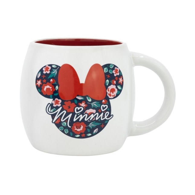 CERAMIC GLOBE MUG 13 OZ IN GIFT BOX MINNIE MOUSE GARDENING