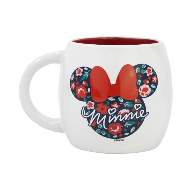 CERAMIC GLOBE MUG 13 OZ IN GIFT BOX MINNIE MOUSE GARDENING