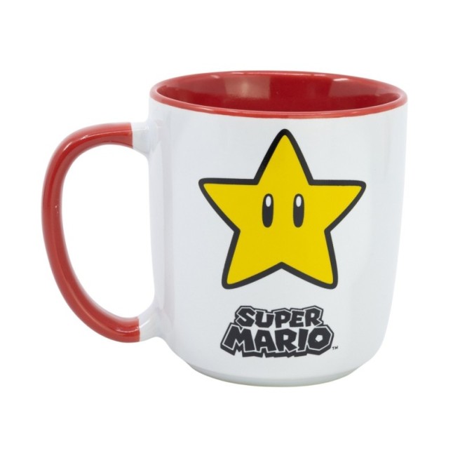 CERAMIC ELITE MUG 13 OZ IN GIFT BOX SUPER MARIO