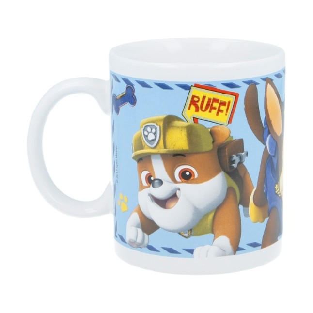 CERAMIC MUG 11 OZ IN GIFT BOX PAW PATROL BOY ICONS