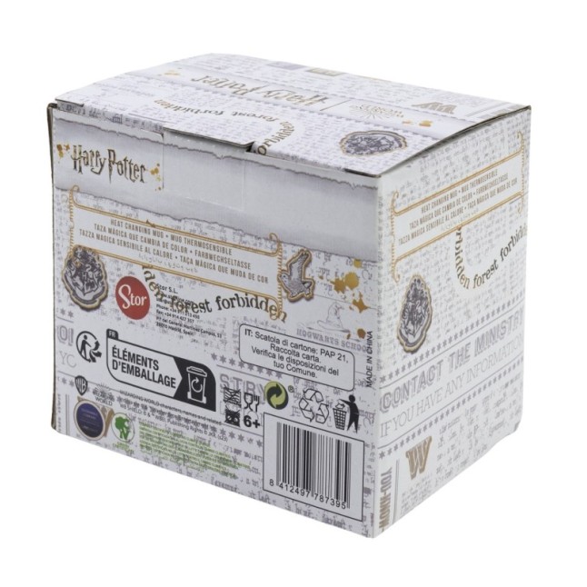 CERAMIC CHANGING COLOR MUG 11 OZ IN GIFT BOX HARRY POTTER  INLC