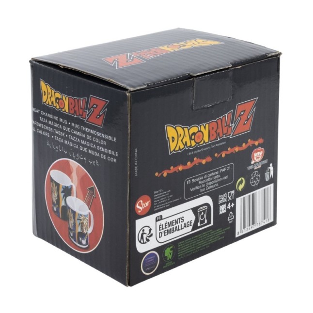 CERAMIC CHANGING COLOR MUG 11 OZ IN GIFT BOX DRAGON BALL Z INLC