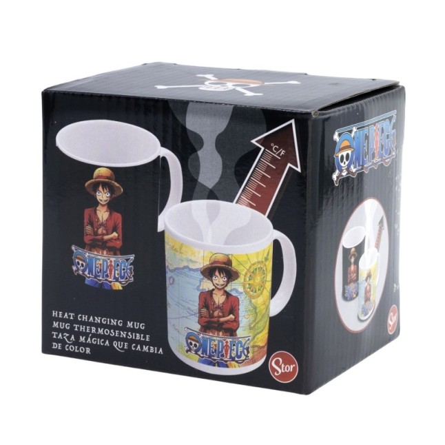 CERAMIC CHANGING COLOR MUG 11 OZ IN GIFT BOX ONE PIECE